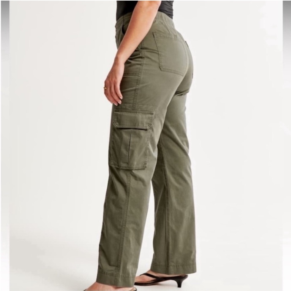 Abercrombie & Fitch Cargo Pants Green